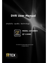 itex QT 116WD User manual