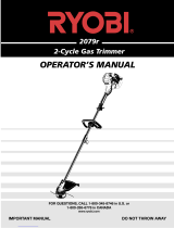 Ryobi 2079r User manual