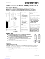 Securefast SBL365.SL.94R Installation guide