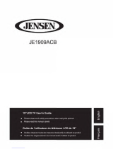 Jensen JE1909ACB User manual