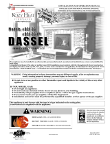 kozy heat Dassel DSL-36-IPI Owner's manual