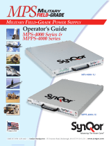 SynQor MPS-4000 Series User manual