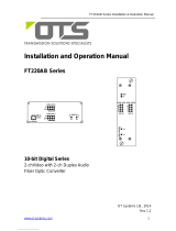 OT Systems FT210AB-SMR Operating instructions