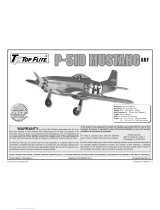 Top Flite Giant Scale Gold Edition P-51D Mustang User manual
