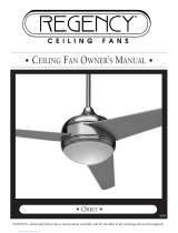 Regency Fan Regulator Owner's manual