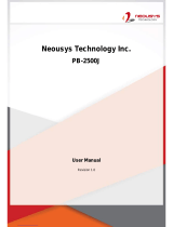 Neousys Technology PB-2500J-PCIe User manual