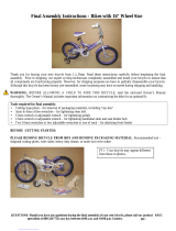 L.L.Bean Bicycle Final Assembly Instructions