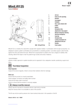 SystemRoMedic MiniLift125 User manual