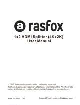 Rasfox UH132 User manual