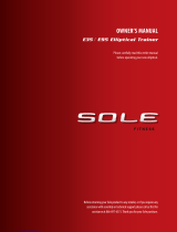 Sole E95 Owner's manual