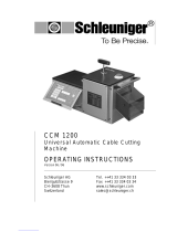 Schleuniger SSM-1200 Operating Instructions Manual