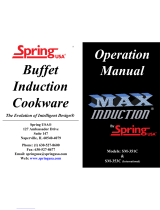 Spring USA Max Induction SM-351C Operating instructions