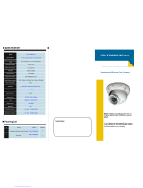 Security Camera King OD-LX700IR50-W User manual