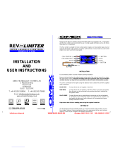 OMEX Rev Limiter TWIN COIL Installation and User Instructions