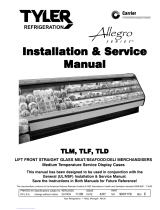 Tyler Refrigeration Allegro TLF User manual