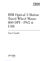 IBM ThinkPad Travel Mouse User manual