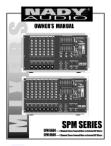 Nady Systems SPM 6600/8600 User manual