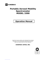 Kanomax 3300 Operating instructions