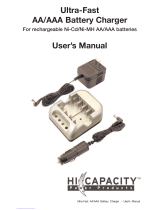 Hi-Capacity Ultra-Fast AA/AAA User manual