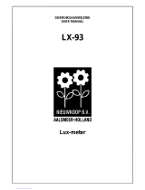 Nieuwkoop LX-93 User manual