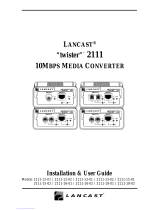 LANCAST twister 2111-12-01 Installation & User Manual