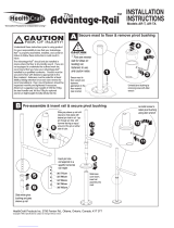 Health Craft Advantage-Rail series Installation guide