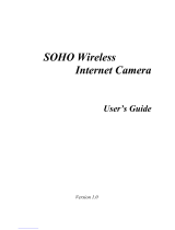 KTI Networks SOHO WIRELESS INTERNET CAMERA User manual