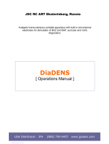 JPA DiaDENS-DT Operating instructions