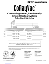 Roberts Gorden CoRayVac CRV-B-8 User manual