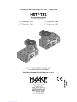 Haake 10234 Installation guide
