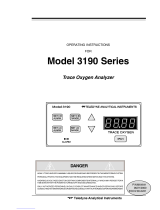 Teledyne 3190 Series User manual