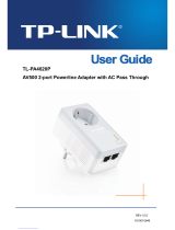 TP-LINK TL-PA4020PT KIT User manual