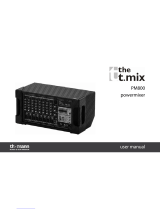 thomann t.mix PM800 User manual