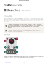 Mutable Instruments Branches User manual