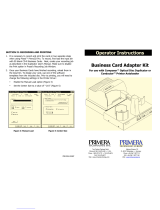 Primera Business Card Adapter Kit User manual