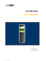 Incom ICW-1000G Global User manual