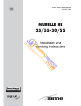 Sime MURELLE HE 25 Installation And Servicing Instructions