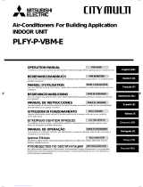 Mitsubishi Electric City Multi PLFY-P-VBM-E Operating instructions