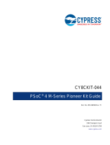 Cypress CY8CKIT-044 User manual