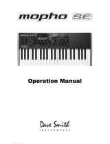 Sequential Mopho SE User manual