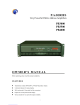 LY International Electronics PB3500 Owner's manual