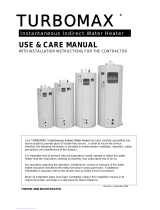 THERMO 2000 TURBOMAX 109 User manual