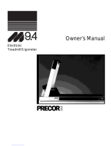 Precor M9.4 User manual
