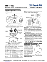 Visonic MCT-423 Installation Instructions Manual