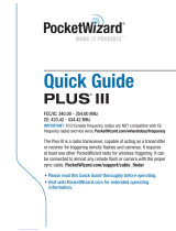 PocketWizard Plus III Quick Manual