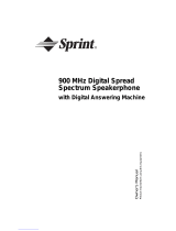 Radio Shack Sprint 43-5820 Owner's manual