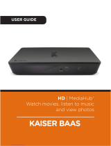 Kaiser Baas HD MediaHub User manual