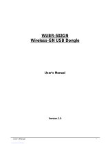 SparkLAN Communications WUBR-502GN User manual