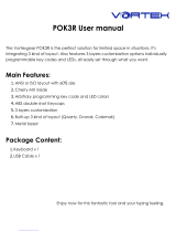 Vortexgear POK3R User manual