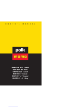 Polk Momo MMC410 Owner's manual
